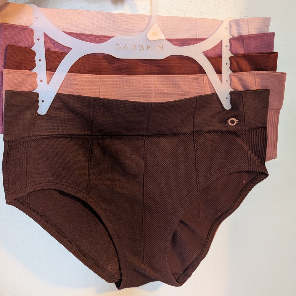 Danskin Women's High-Waisted Briefs Set